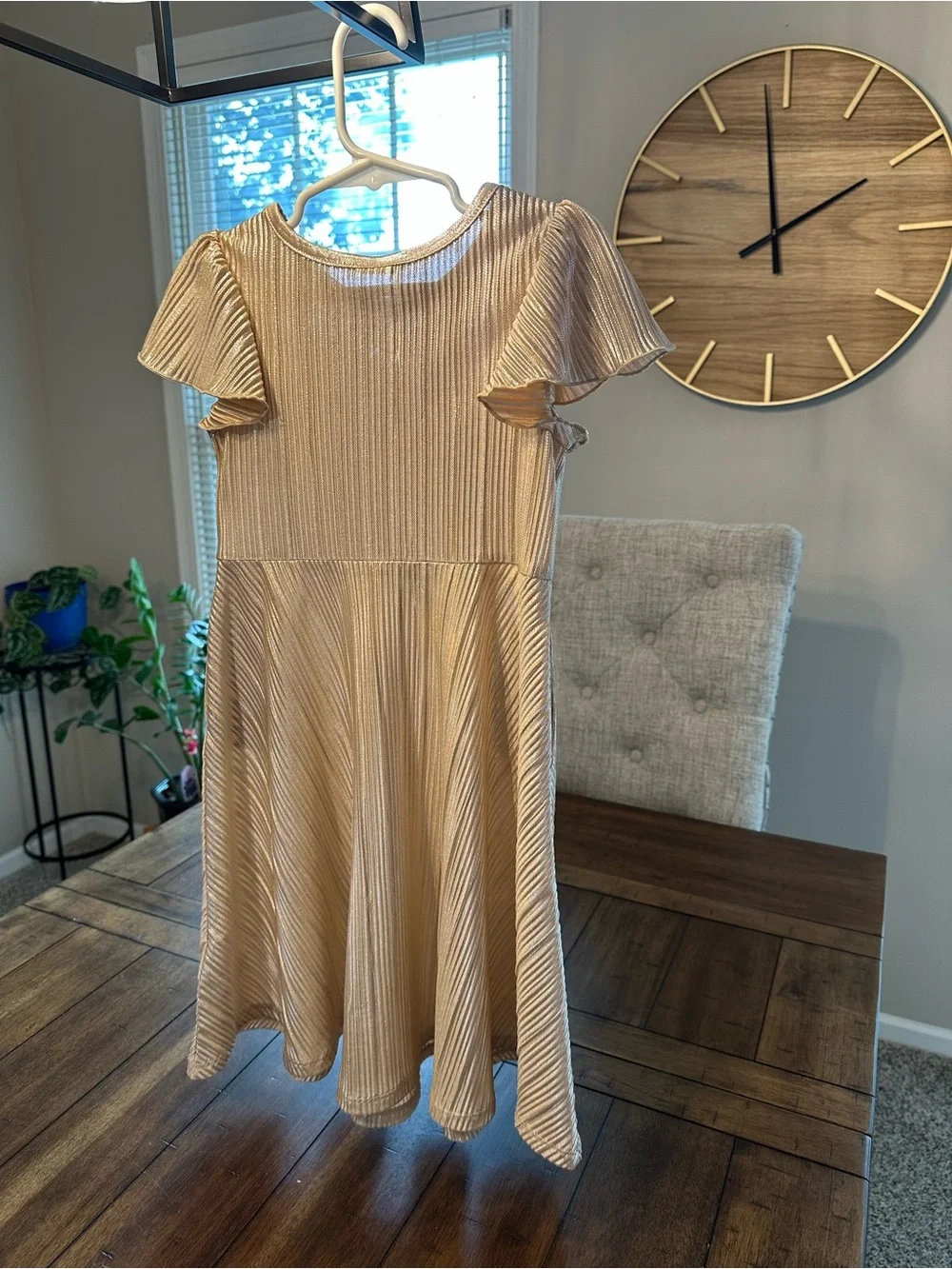 Gold Dress